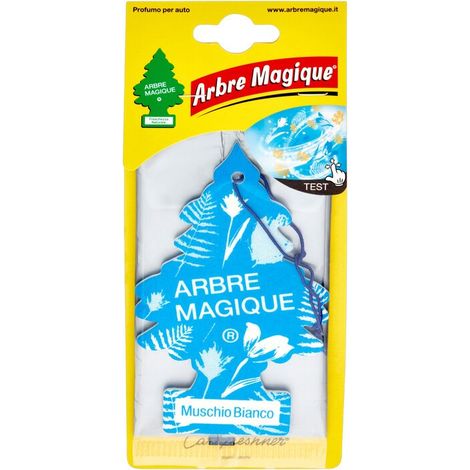 Deodorante per auto Lubex Arbre magique muschio bianco