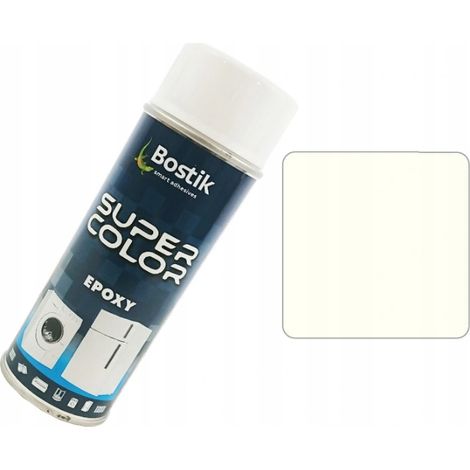 Vernice spray epossidica super colorata per smalto 0,4l bianco