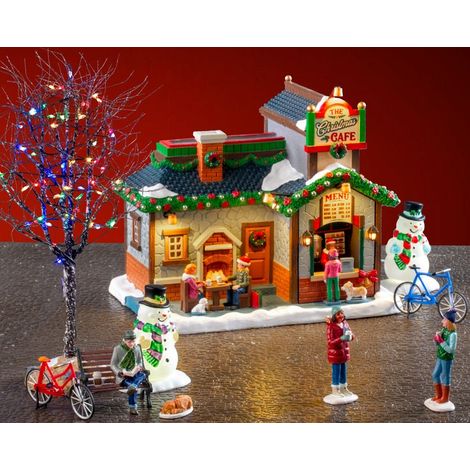 The Christmas Cafe Set con fuente de alimentación 4.5V Cód. 56675 (1/2)