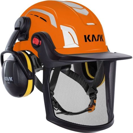 Casque de protection KASK SAFETY Zenith X Air Combo WHE00153 - Orange - Taille unique (1/5)