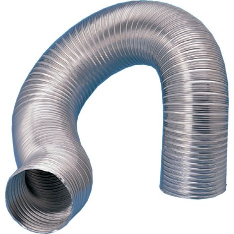 Unelvent – Gaine VMC aluminium semi rigide D100 – Longueur 3m – Classement au feu M0 – Température d'utilisation -30°C à +250°C – 820186