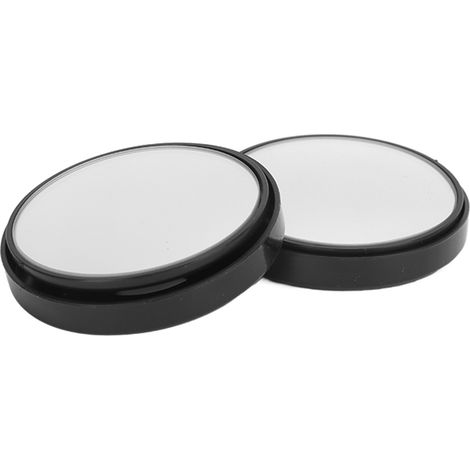 2 Totwinkelspiegel für Autos, runde schwarze Zusatzrückspiegel, Weitwinkel, 360° verstellbar und drehbar, 2er-Set (1/5)