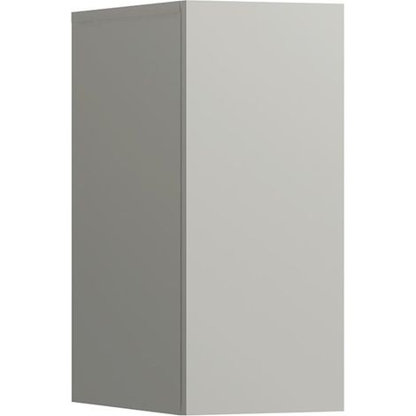 Élément latéral KARTELL 700 x 300 x 485 mm charnière droite gris galet LAUFEN