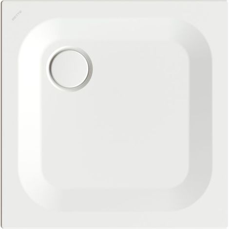 Plato de ducha rectangular BetteUltra con soporte mínimo de