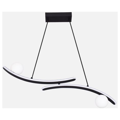 Colgante Fermoselle 24w+6w 4000k Negro Regx82x9  Cm 2550lm