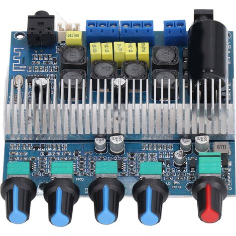 TPA3116D2 3-Kanal-Digitalverstärker mit Bluetooth 4.2 und Soundkarte für 12-24V-Lautsprecher (1/5)