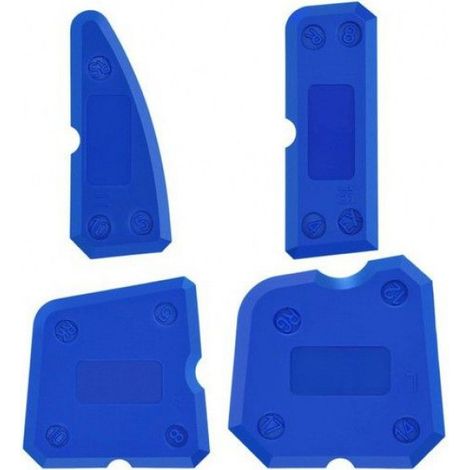 4 Outil de lissage, joint silicone, 15 bords, finition étanchéité, salle de bain cuisine