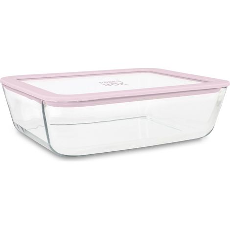 Boite hermétique rectangulaire en verre 1550ml, PRESSBOX (1/4)