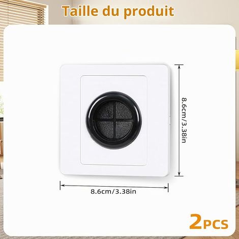 Passe-Câbles Muraux, Gestion des Câbles pour TV et Bureau, Cache-Prises et Organisation des Fils (1/4)