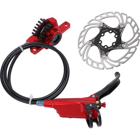 MEIJUN Scheibenbremsensatz für Rennräder und Mountainbikes (rot) (1/5)