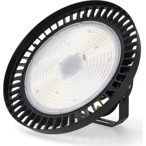 IluminaShop - Campana Industrial LED UFO 200W Driver Mean Well IP67 110V  Blanco Neutro 4000K