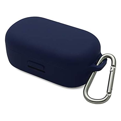 Haplws Schutzhülle mit Karabiner Silikonschutzhülle Weichem Zubehör Abdeckung kompatibel mit Bose QuietComfort Earbuds Charging Case (1/4)