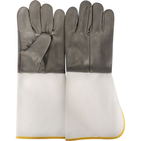 Filiyano-Gants de jardin en cuir noir massif pour hommes et femmes - Tho (1/5)