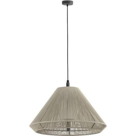 Faro Saigon Out C70 Grau, Beige Pendelleuchte Kegelsockel IP65 (1/5)