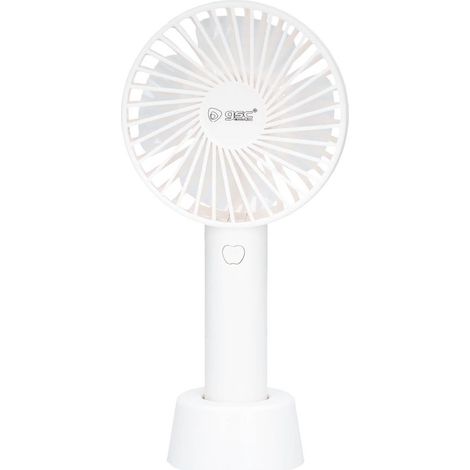 Balu Mini-Handventilator, wiederaufladbar, USB, Weiß