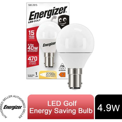 Energizer LED S13570 GOLF 470LM Energy Saving Bulbs (1/5)
