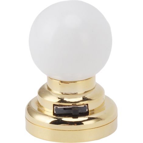 Plafonnier miniature LED rond à l'échelle 1:12 pour maison de poupée, accessoire de décoration pour mini-maison d'enfants. (1/5)