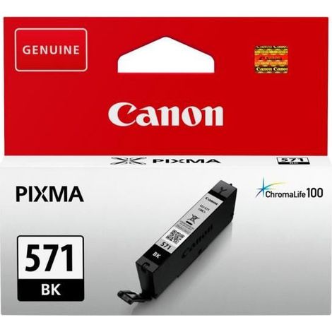 Canon PGI571BK cartouche noire photo pour imprimante jet d'encre