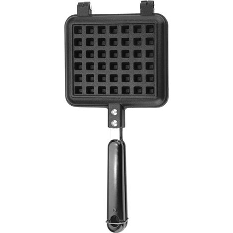 Gas waffle iron, cast iron waffle iron, gas waffle maker, non-stick gas waffle iron, waffle molds, griddle, cooking utensil (1/5)