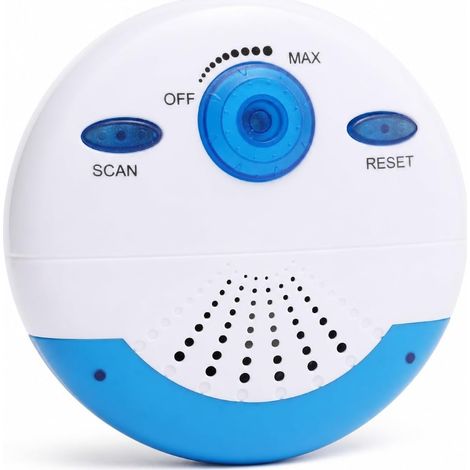 Haut-Parleur de Douche, Radio de Douche, Son Surround HD à 360°, Radio FM, Haut-Parleur Bluetooth Portable étanche IPX7 avec Poignée pour Voyage/extérieur/Cadeaux (1/5)