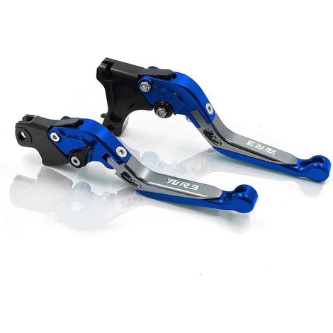 Accessoires moto Poignées de guidon pliables, extensibles et réglables, leviers de frein et d'embrayage pour Yamaha YZF-R3 (2015-2023) - H (1/5)