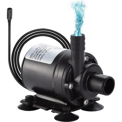 Amphibie 800L/H 5M pour Bassin Aquarium Fontaine autonome Piscine Système (1/5)
