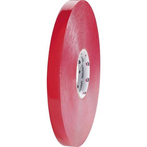 Transparentes doppelseitiges Klebeband 10 m x 19 mm OUTIFRANCE