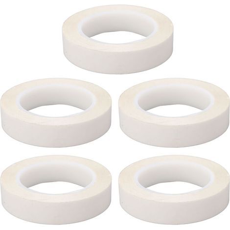 5PCS Ruban Adhésif Isolant PET 0.05mm Blanc Résistant à la Chaleur pour Applications Électriques (1/5)