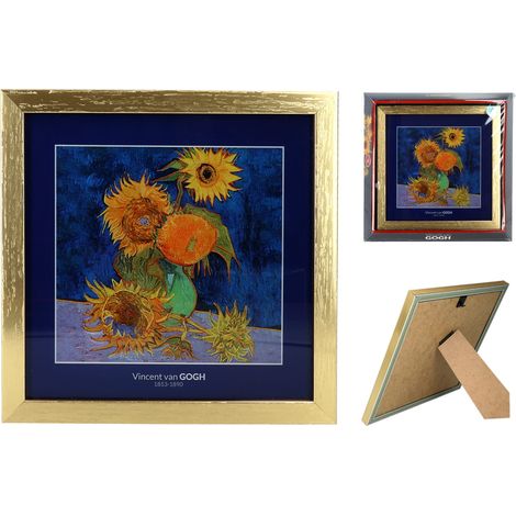 Abbildung – V. van Gogh, 4 Sonnenblumen (Carmani)