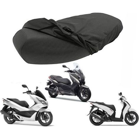 HOUSSE DE SELLE UNIVERSELLE ETANCHE SCOOTER MOTO TAILLE XL 95x48cm 150/250cc (1/2)
