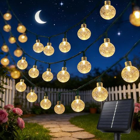 Filet lumineux d'extérieur, 2x2m 144 LED guirlande lumineuse d'extérieur blanc chaud avec prise, filet lumineux d'intérieur étanche avec télécommande et minuterie 8 modes, pour buissons jardin (1/5)