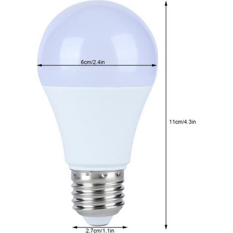 Ampoule WIFI Lampe Intelligente - HB057 - Compatible Alexa - Économie d'énergie - LED E27 (1/4)