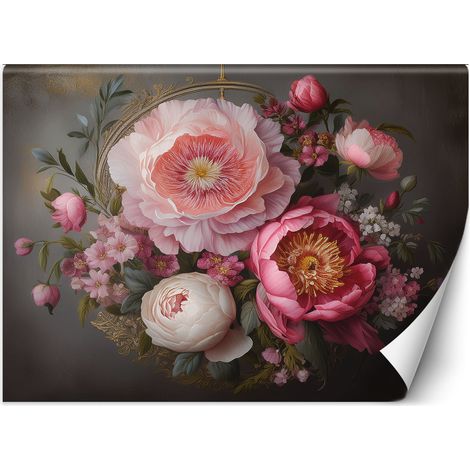Fototapete Natur Laubblumen Rosa 100x70 cm (1/5)