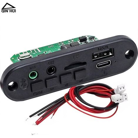 Module Bluetooth, carte de circuit imprimé d'amplificateur de haut-parleur, carte PCBA, carte de circuit de décodage audio, haut-parleur fait main
