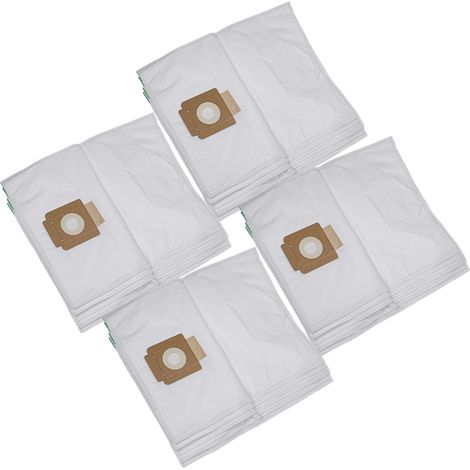 vhbw 20x bolsa compatible con Würth TSS 12, TSS 12 ECO, TSS12 Compact aspiradora - vellón micro, 36 cm x 23,5 cm blanco