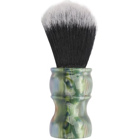 Brosse à barbe en résine pour homme - Outil de rasage professionnel pour mousse à raser douce (1/5)