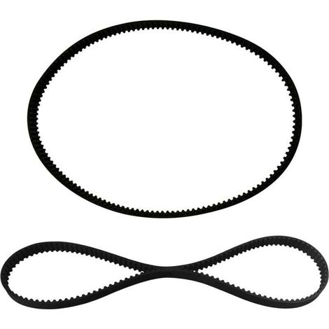 Lot de 2 courroies de rechange 120-3335 pour tondeuse à gazon Toro TimeMaster et tracteurs autoportées avec plateau de 76,2 cm, remplacement 265-610, 1203335 Courroie