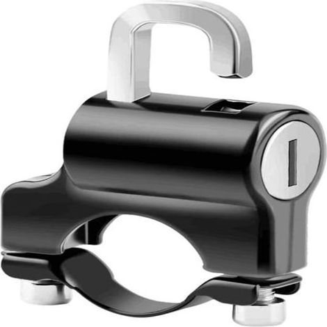Pair Antivol de casque pour montage sur guidon Black MCBOSON (1/5)