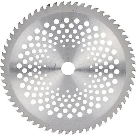 Lame De Scie Circulaire - 60 Dents - Pour Tondeuses Et Débroussailleuses - Diamètre 255 Mm - Trou Central 25 4 Mm - 1 Pièce (1/5)
