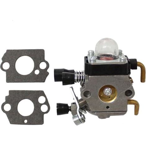 Carburateur avec joints compatibles avec débroussailleuses Stihl FS38 FS45 FS46 FS55 FS74 FS75 FS76 FS80 KM85 (1/2)