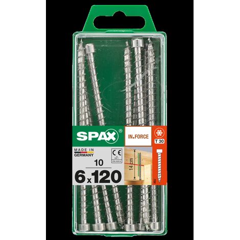 Tornillo Spax In.Force T-Star Plus T30 Wirox M (10 Ud.)