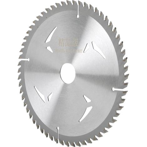 Lame de scie 60 dents en carbure cémenté de haute qualité pour le travail du bois, outil de coupe, accessoires pour meuleuse d'angle, 180 x 25,4 x 2,0 mm