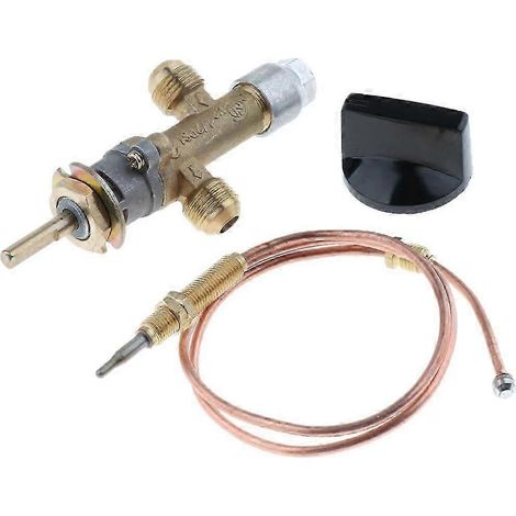 Vanne de contrôle compatible avec les foyers extérieurs au propane et aux chaudières GPL (avec thermocouple et bouton), version 0313 (1/5)