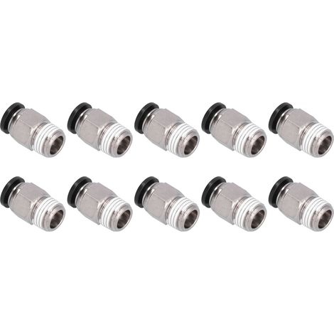 Raccord rapide pneumatique externe offrant une excellente étanchéité et une grande durabilité. Raccord rapide pneumatique 10-01