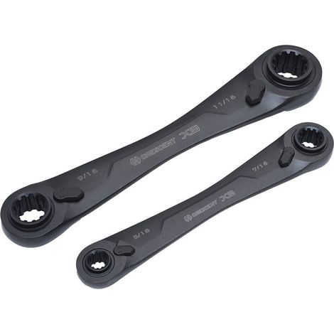 X6� Ratcheting Spanner Set 2 Piece CRECX6DBM2 (1/2)