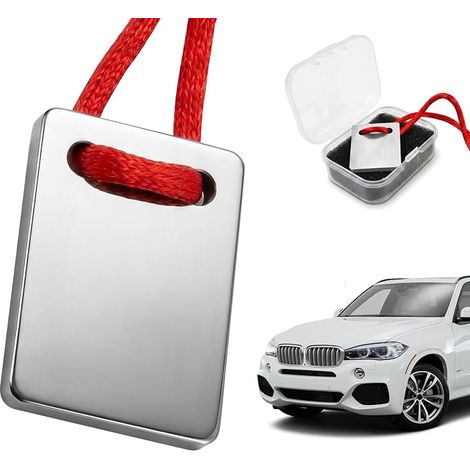 Grattoir Peinture Automobile, Lame Grattoir en Acier au Tungstène pour Retouches de Carrosserie, Outil Mastic Carrosserie Antirouille avec Boîte et Cordon Rouge (1/5)
