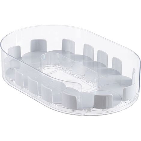 Distributeur de canettes pour réfrigérateur rangement plateau rotatif cuisine (1/4)