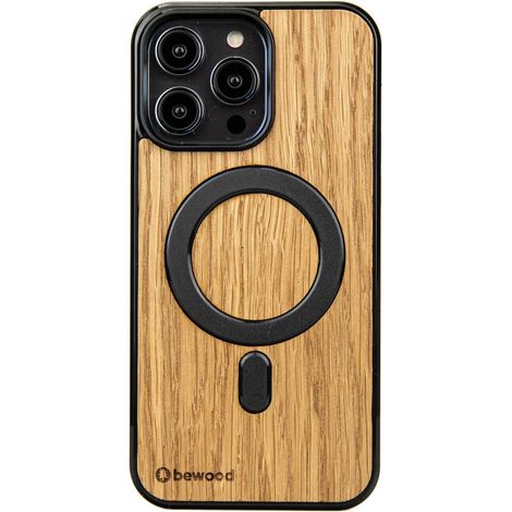 Custodia in legno Bewood per iPhone 14 Pro Max, colore quercia, MagSafe (1/5)
