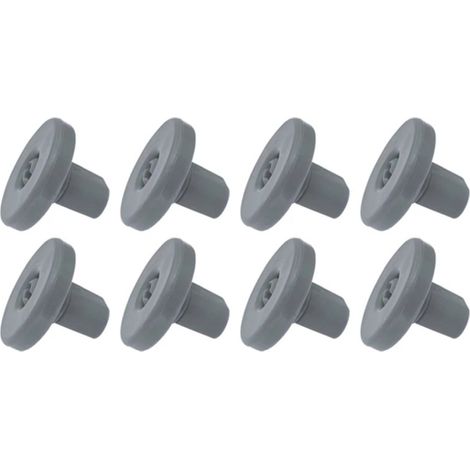 8 ruote per cestello inferiore lavastoviglie, 8 pezzi, 40 mm - Adatte per IKEA - AEG - Zanussi - Electrolux - Atag - Etna - Juno - Pelgrim, ruote per cestello 50269757006 / 50286965004 (1/5)