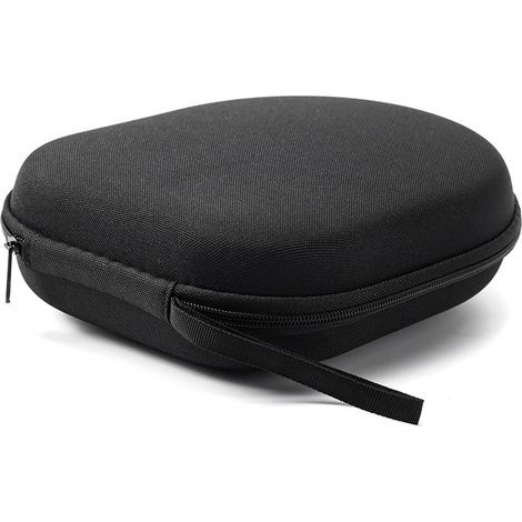 Étui rigide pour casque audio – Étui antichoc – Portable – Noir (1/5)